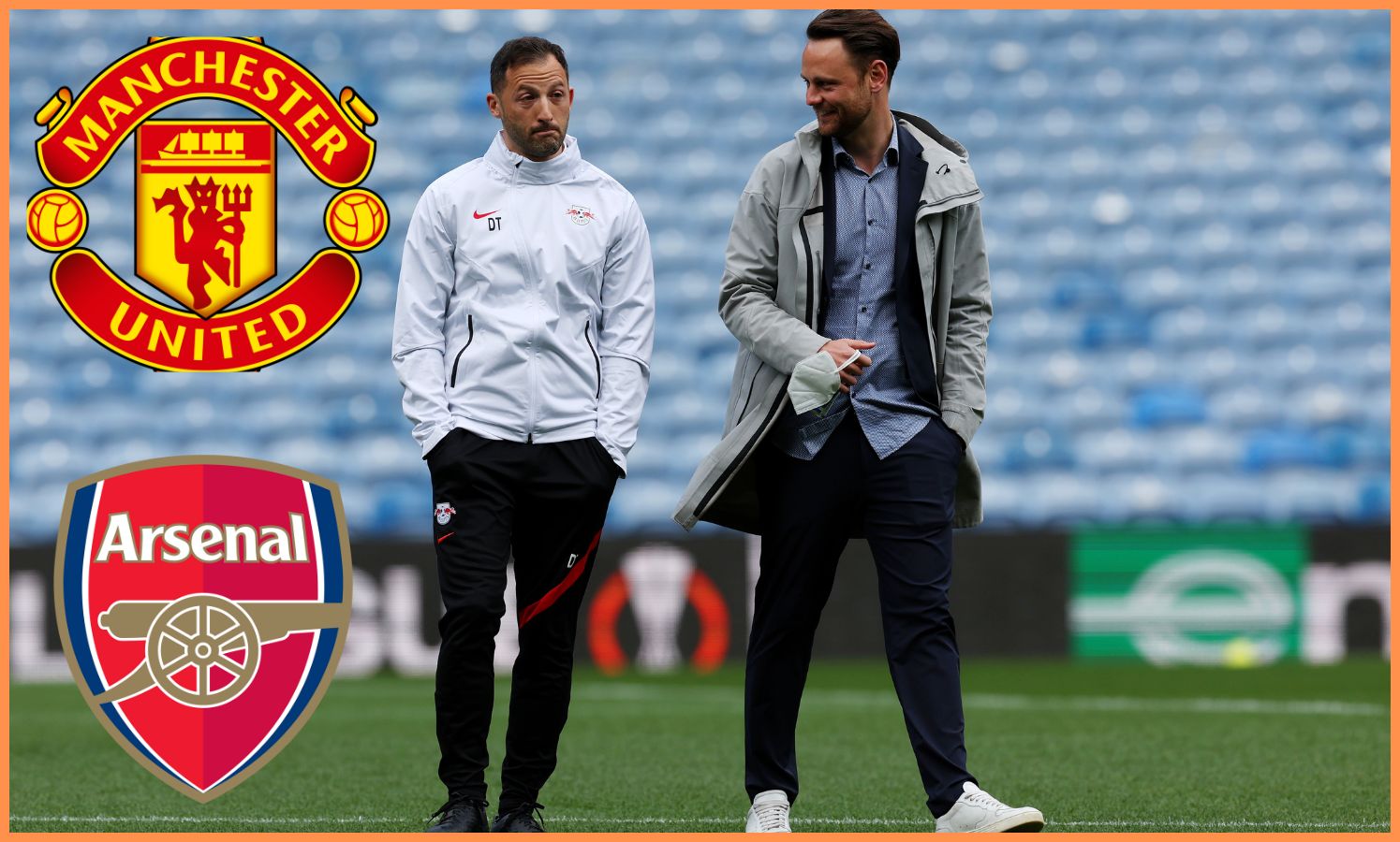 Christopher Vivell exploró a Benjamin Sesko, objetivo del Manchester United y el Arsenal