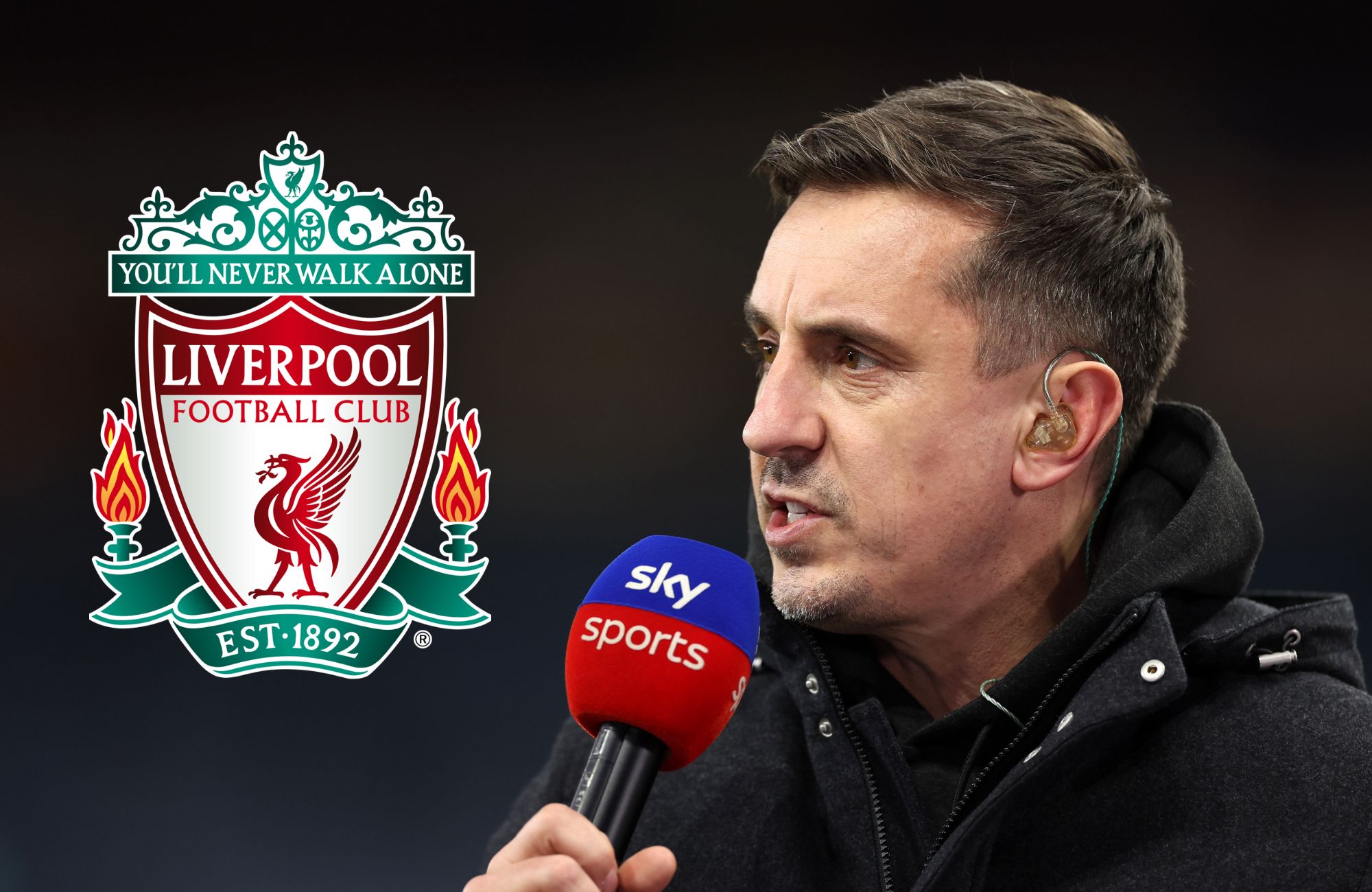 'They won't announce it' Neville drops Liverpool transfer window claim
