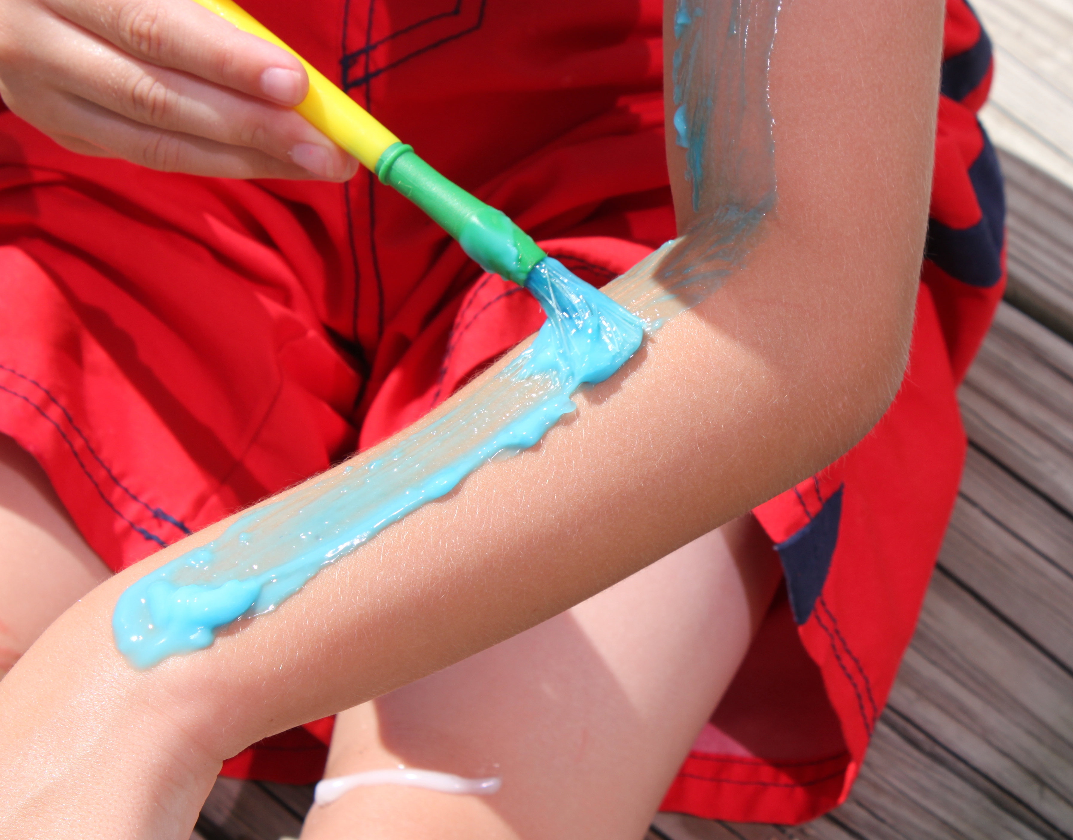 Homemade Body Paint