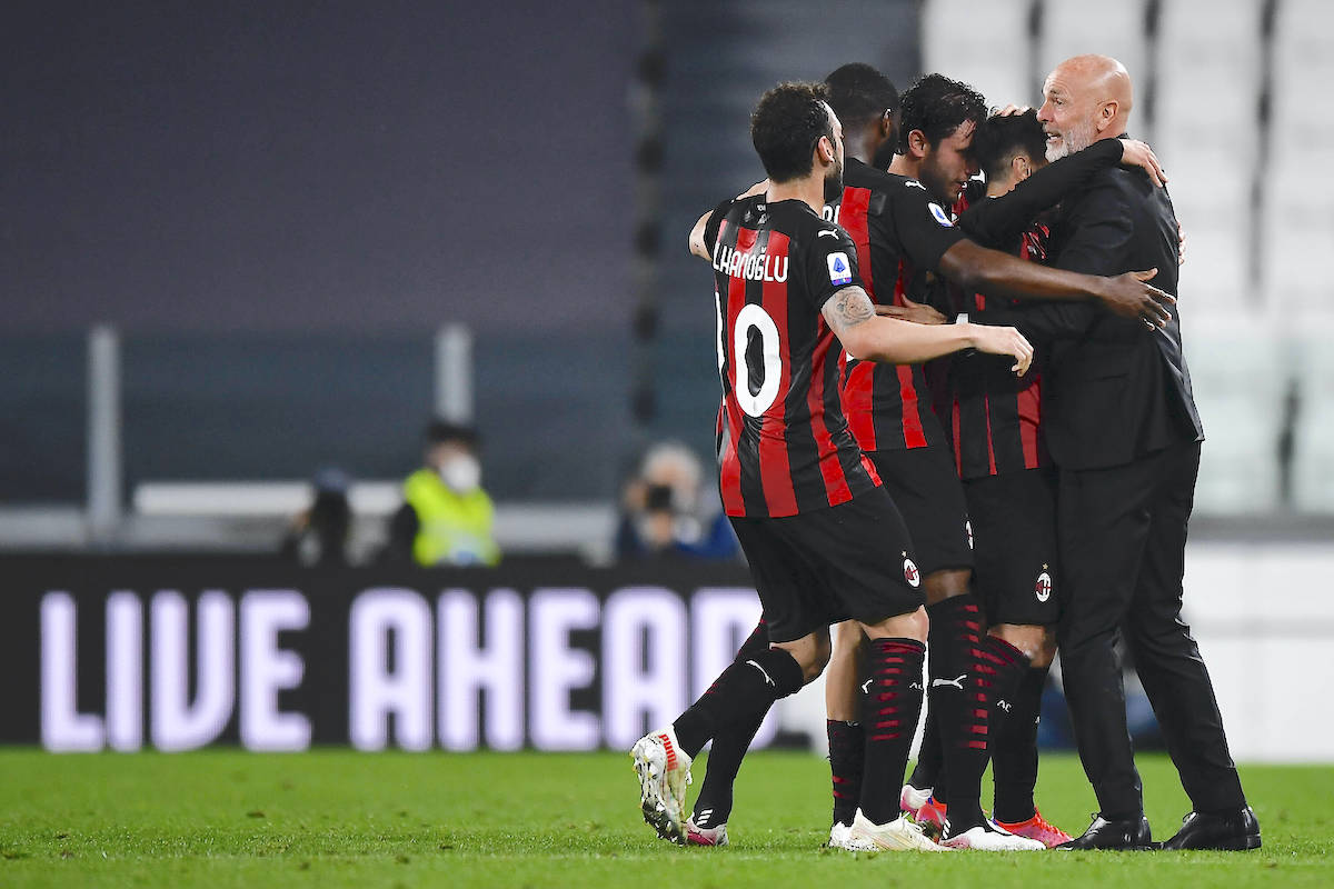 Juventus 03 AC Milan Rossoneri run riot in Turin to
