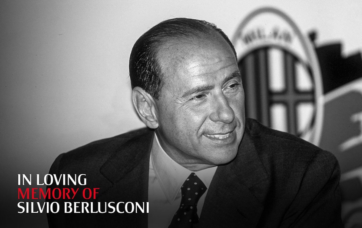 Former AC Milan owner and president Silvio Berlusconi dies aged 86