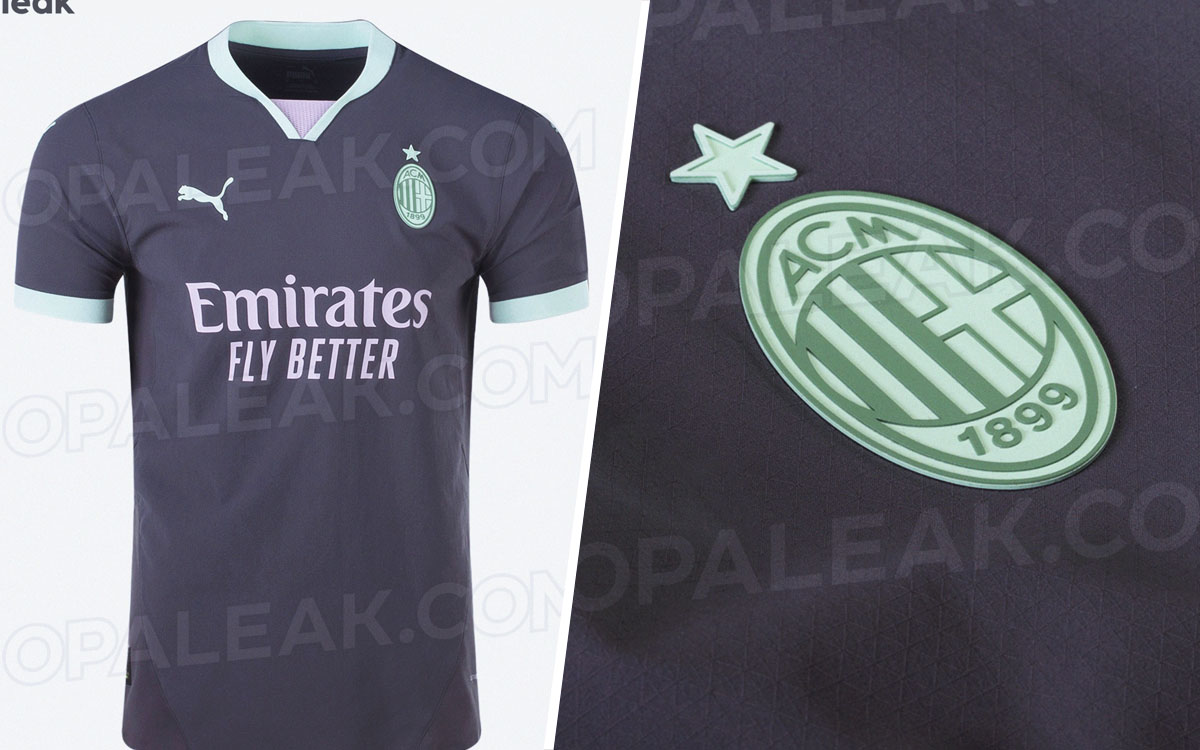 Leaked images of AC Milan's third kit for the 2024-25 season - Homppeal.com