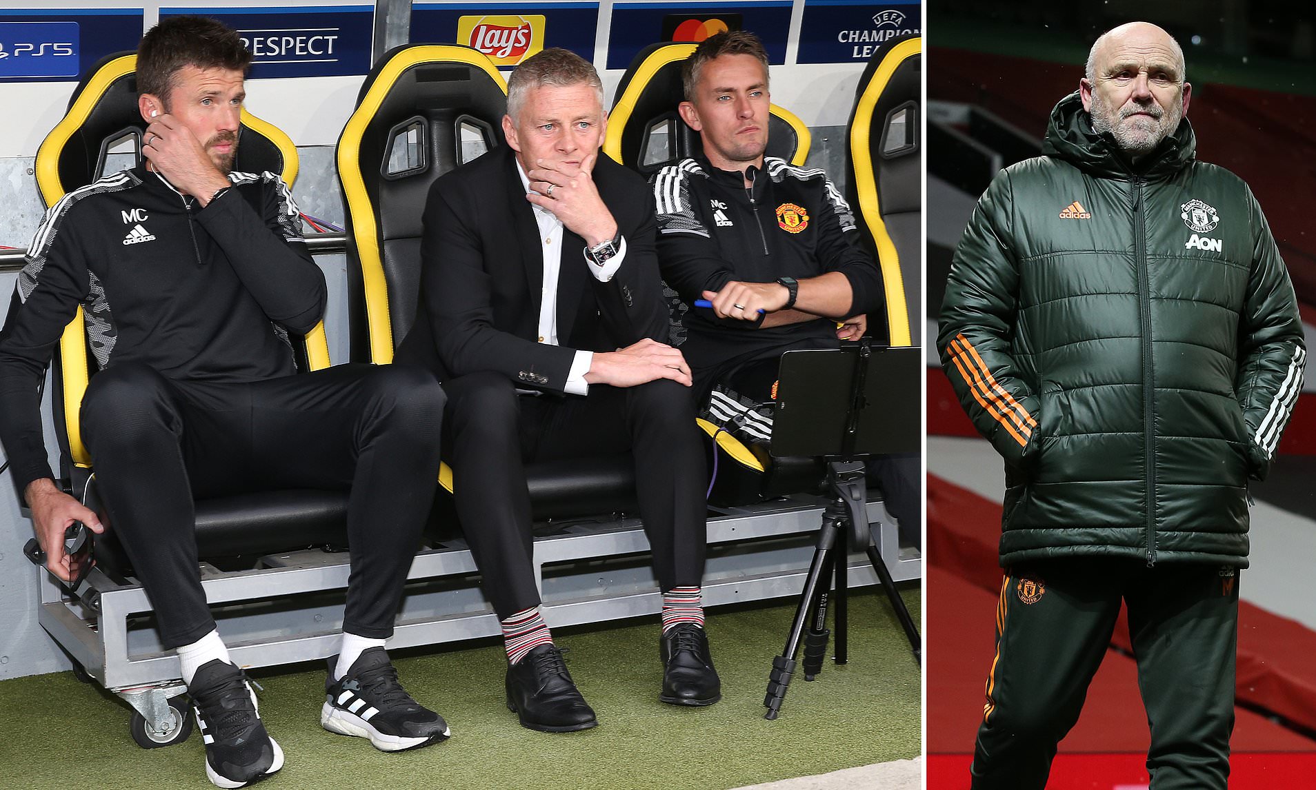 Manchester United coaches wanted to change formation under Solskjaer