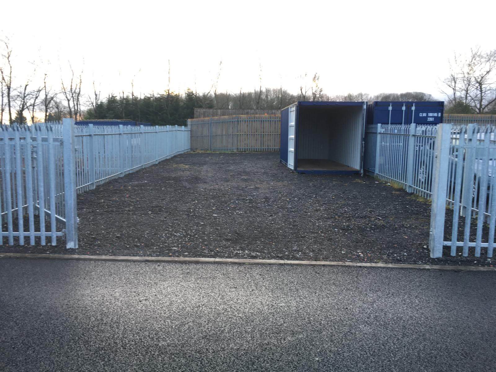 Compound Hire Blue Box Storage