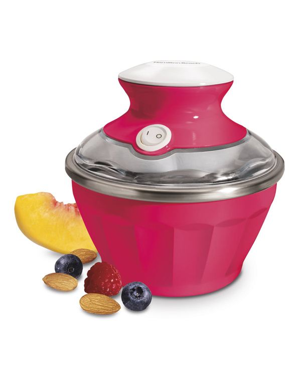 Hamilton Beach Half Pint Soft Serve Ice Cream Maker Review ice