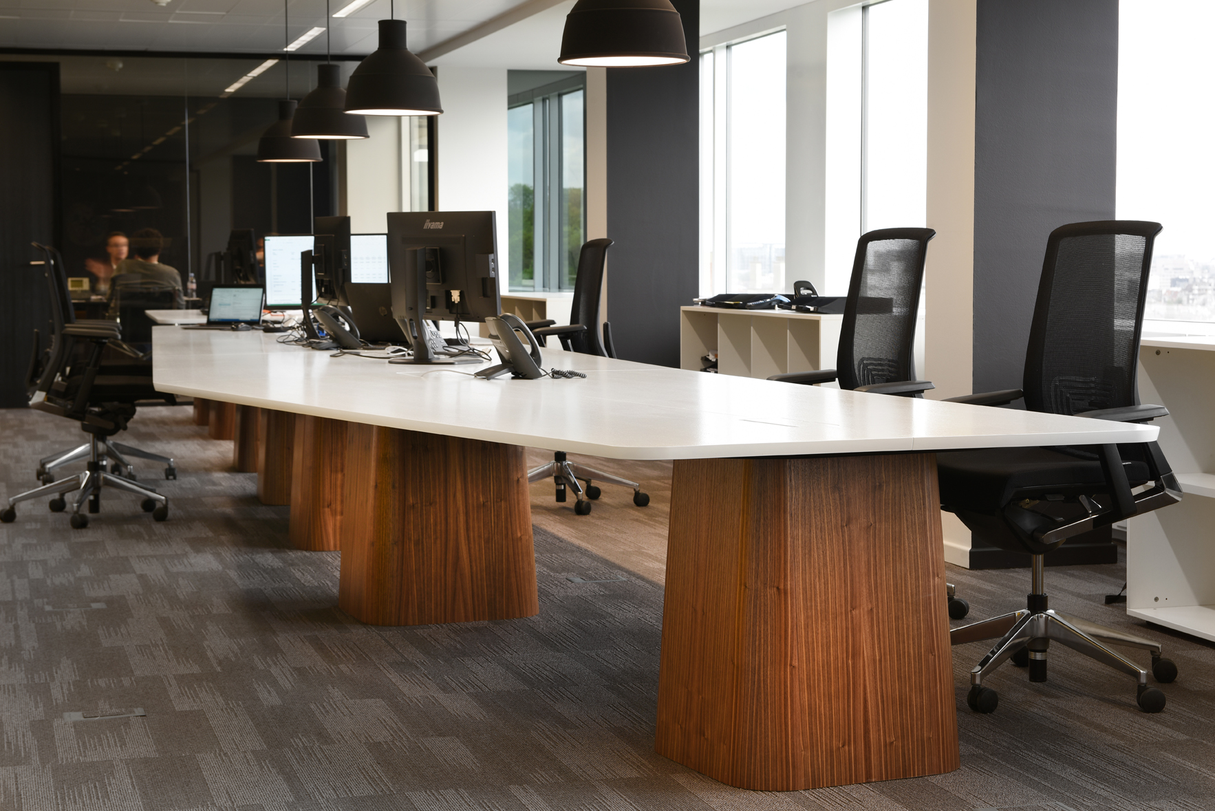 Projet BURGER KING Belgium Head office Iceberg Architecture Studio