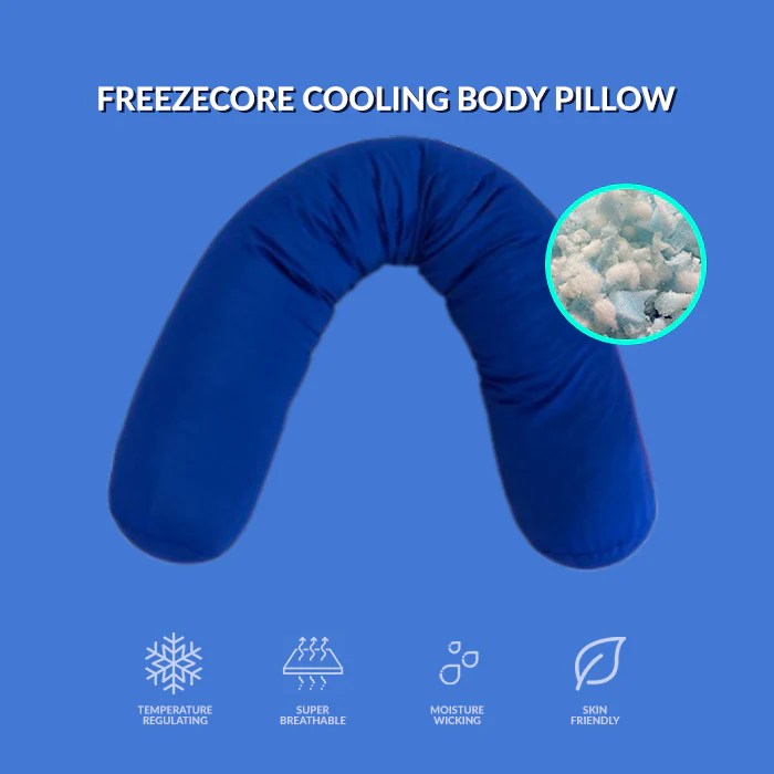 The Icicle Cooling Body Pillow Ice Blankets