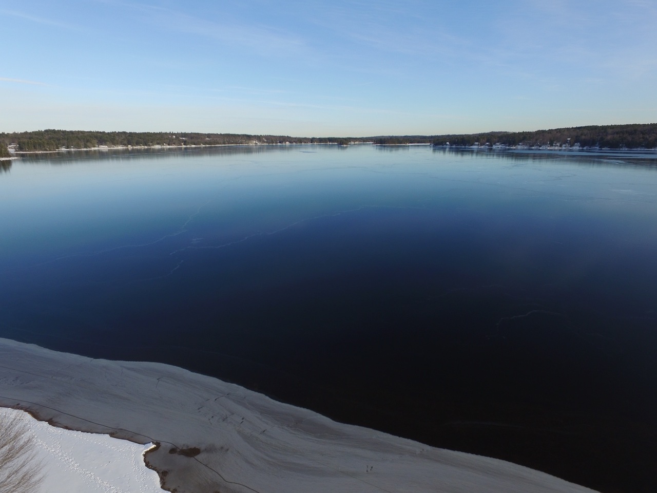 Bow Lake, NH Chickawaukie Ice Boat Club
