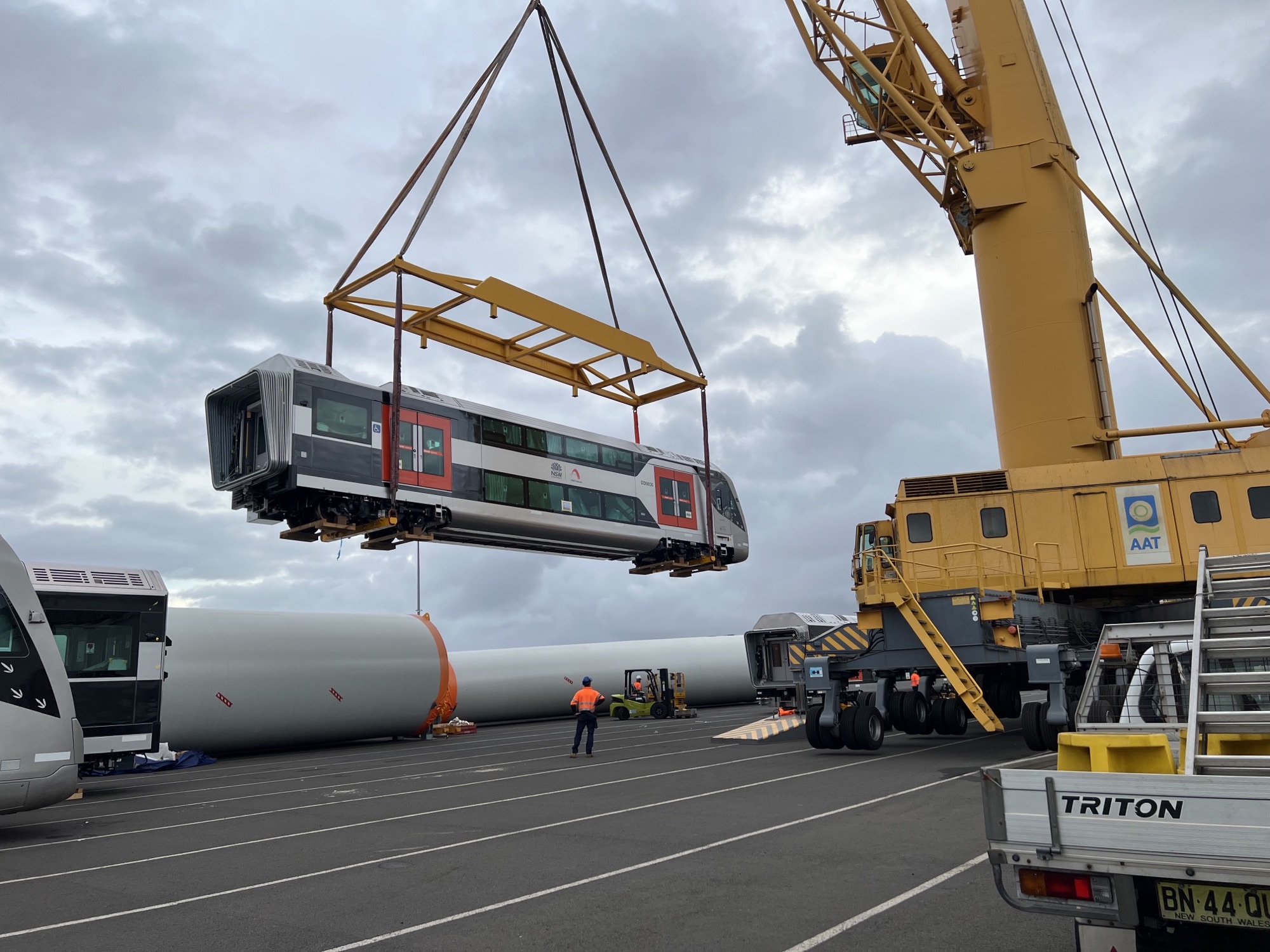 Importing 554 Rail Carriages for NSW’s New Mariyung Train Fleet International Cargo Express