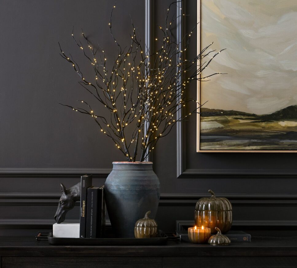 Neutral Aesthetic Halloween Candles