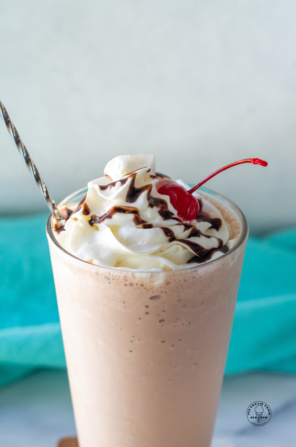 Nutella Milkshake Ice Cream From Scratch