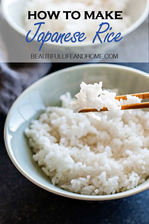 How to Make Japanese Rice Beautiful Life and Home