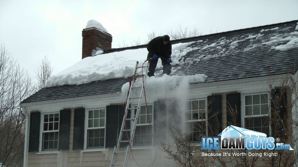 SameDay Ice Dam Removal in Bismarck ND Best Roof Ice Dam Removal