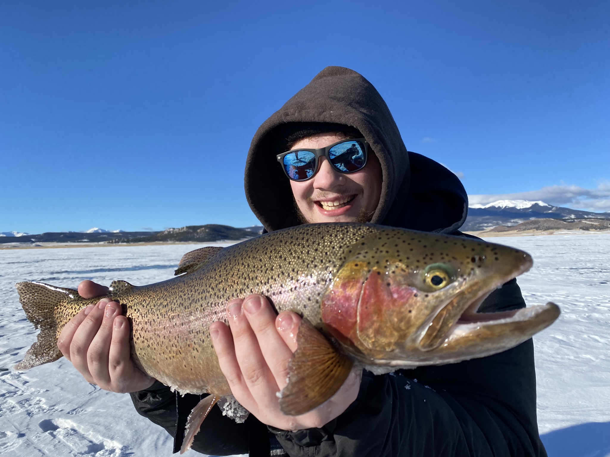 Antero Ice Fishing report/conditions the bite has been great! Ice
