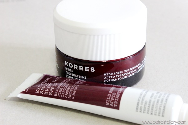 korres wild rose vitamin c eye cream