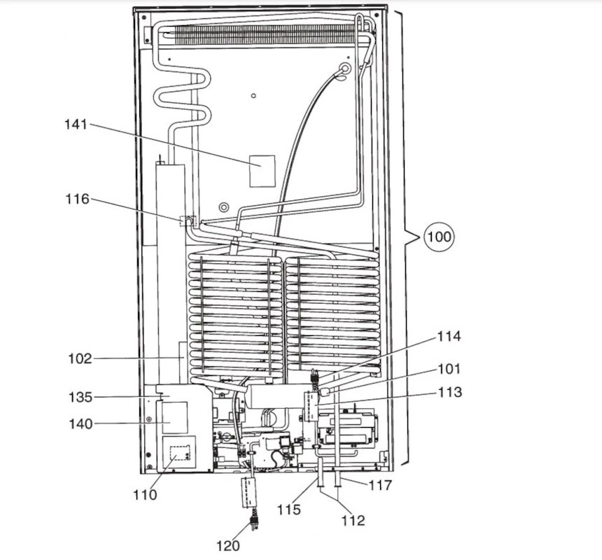 Dometic NDA1402 Ice Maker Parts List Ice Maker Spot