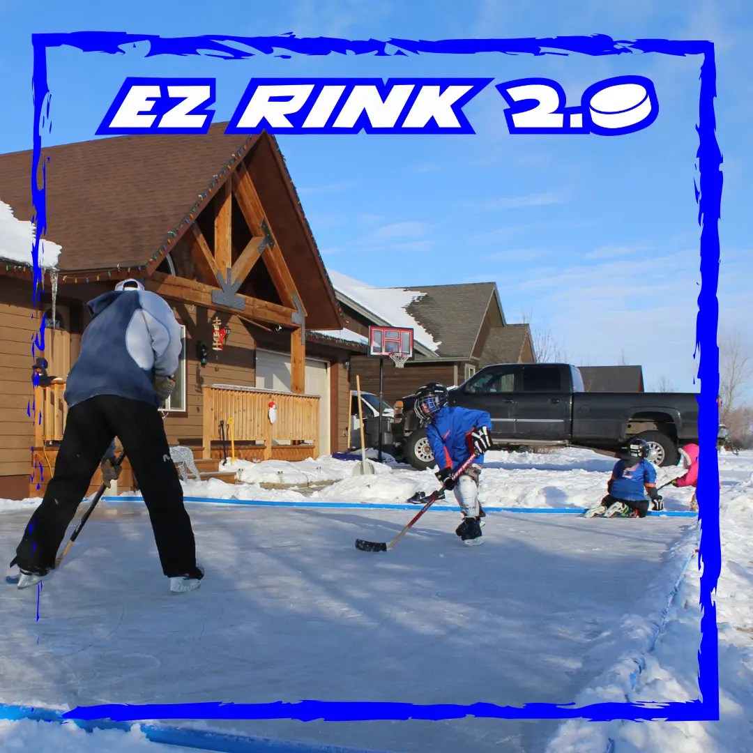EZ Rink 2.0 Kit (Backyard Ice Rink Kit) Ice N'Go
