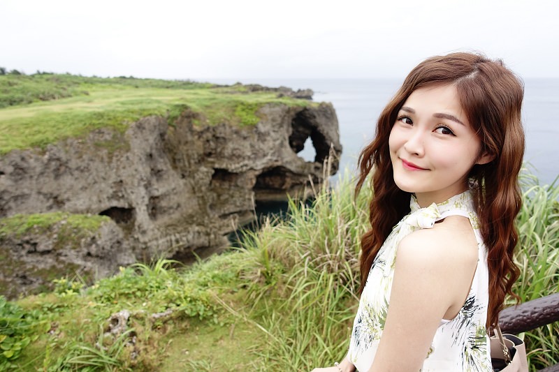 【沖繩景點】萬坐毛 – 北部沿海 海天一線 大象鼻天然奇景