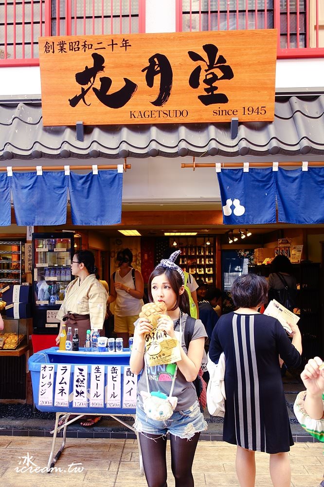 【日本東京】花月堂 大波羅麵包 – 淺草寺 雷門 必吃美食小吃