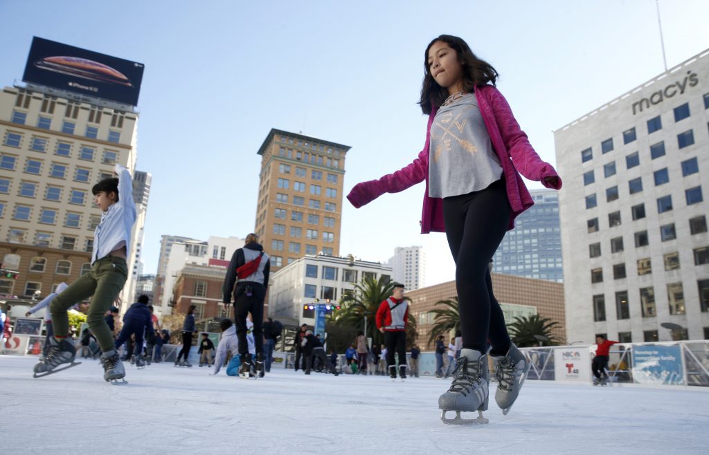 Best holiday ice skating rinks in the San Francisco Bay Area