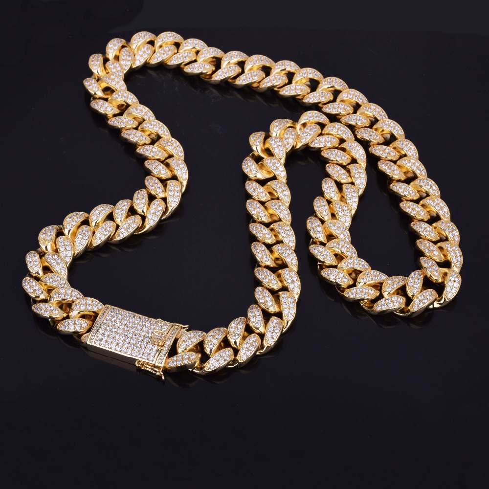 Buy Iced Out Chains For Men And Enhance The Personality Ice Storm Gems
