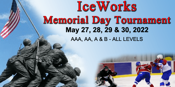 memorial day 2023 dc IceWorks Memorial Day Tournament 2022 Premier Orthopaedics IceWorks