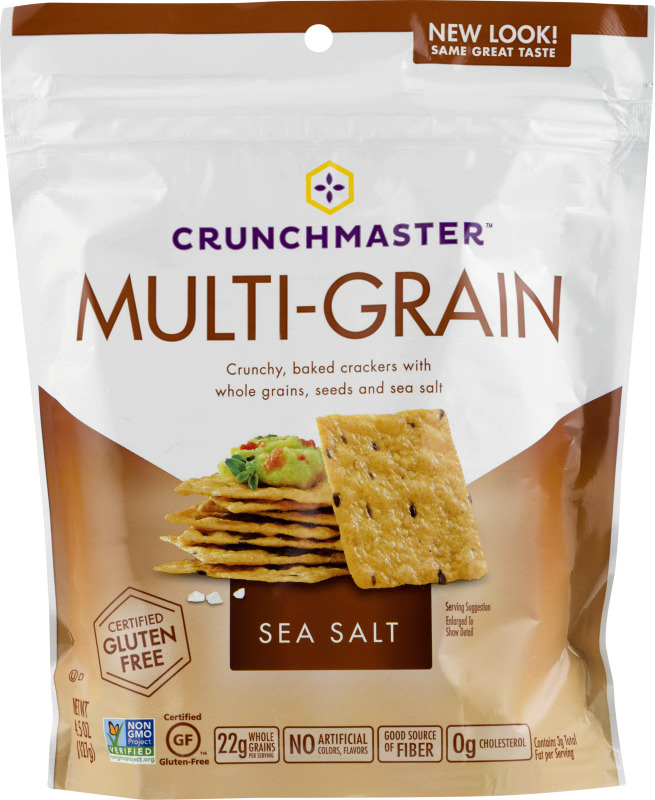 Crunchmaster MultiGrain Crackers Sea Salt Crunchmaster(879890000113) customers reviews