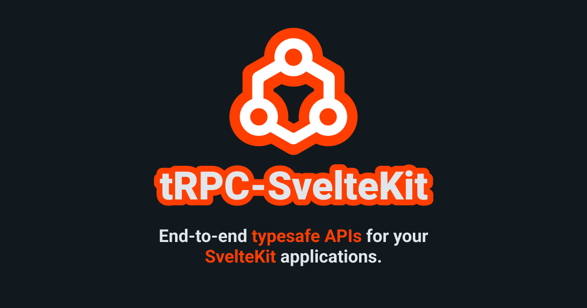 Suggested structure tRPCSvelteKit
