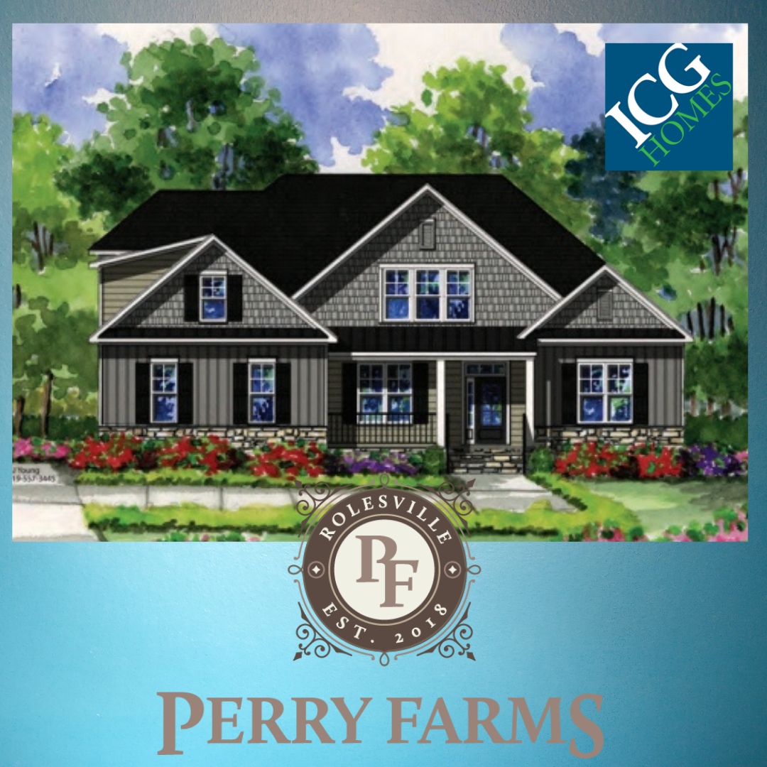 Reserve Your Lot in Phase 2 at Wake Forest’s Perry Farms ICG Homes