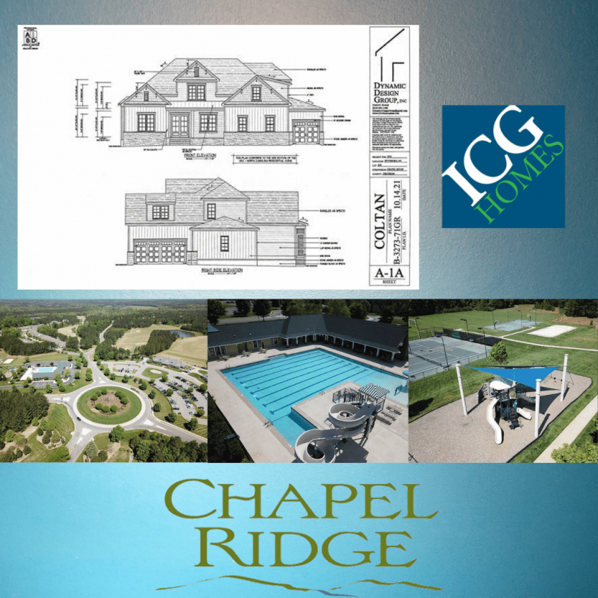 An Exceptional Opportunity in Pittsboro’s Chapel Ridge ICG Homes
