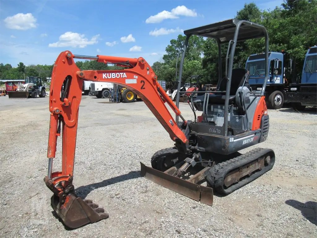 Kubota KX413V Technische Daten Leistungsstarker Kompaktbagger