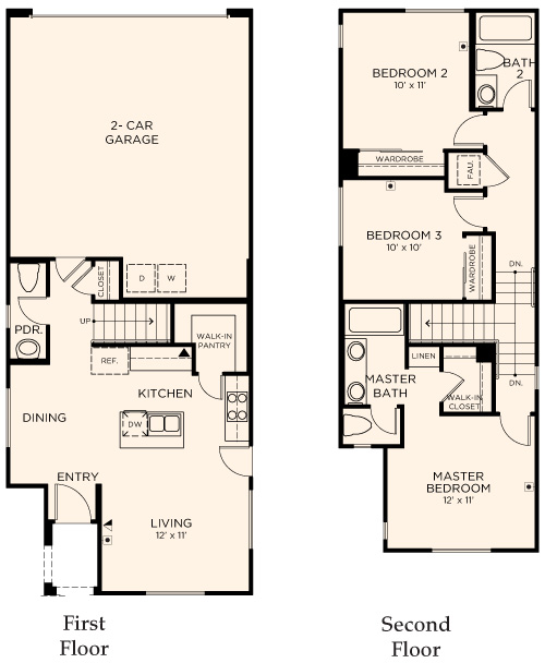 Alturas Townhomes Plan 4