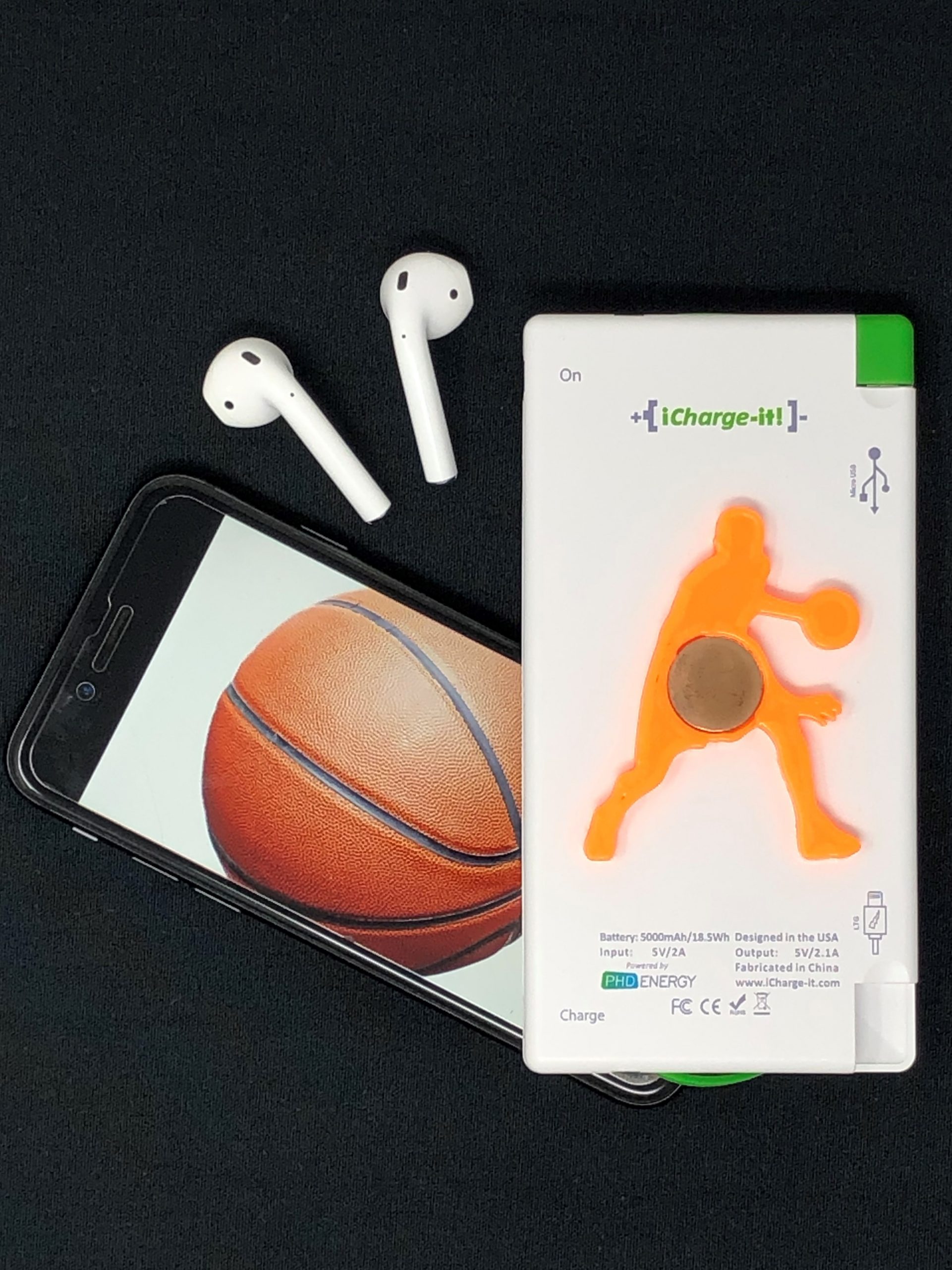 Basketball Portable Phone Charger Power Bank On Sale iChargeit!