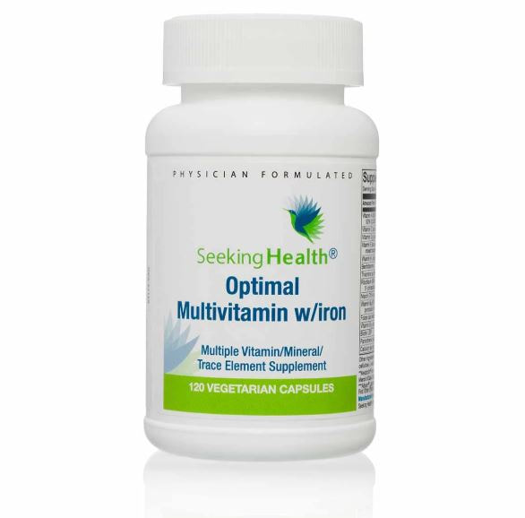 Optimal Multivitamin with Iron 120 Capsules ICHealthBeyond