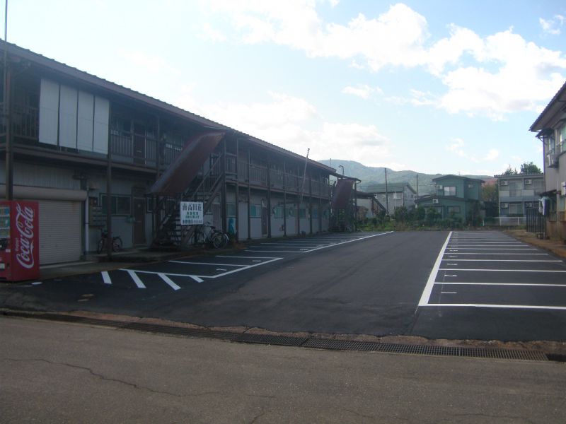 アパート駐車場舗装工事 土木と下水道メンテナンス企業 市川建設株式会社