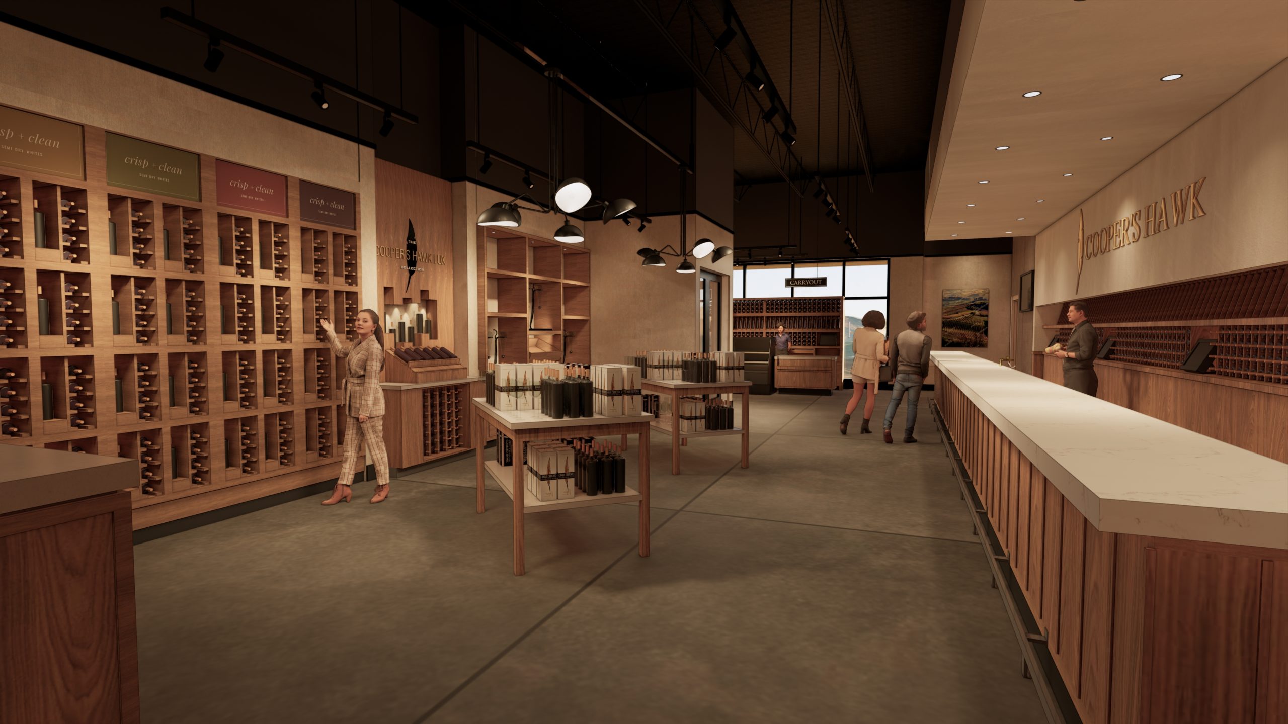 Cooper's Hawk Winery & Restaurants Gilbert, Arizona International Contractors Inc.