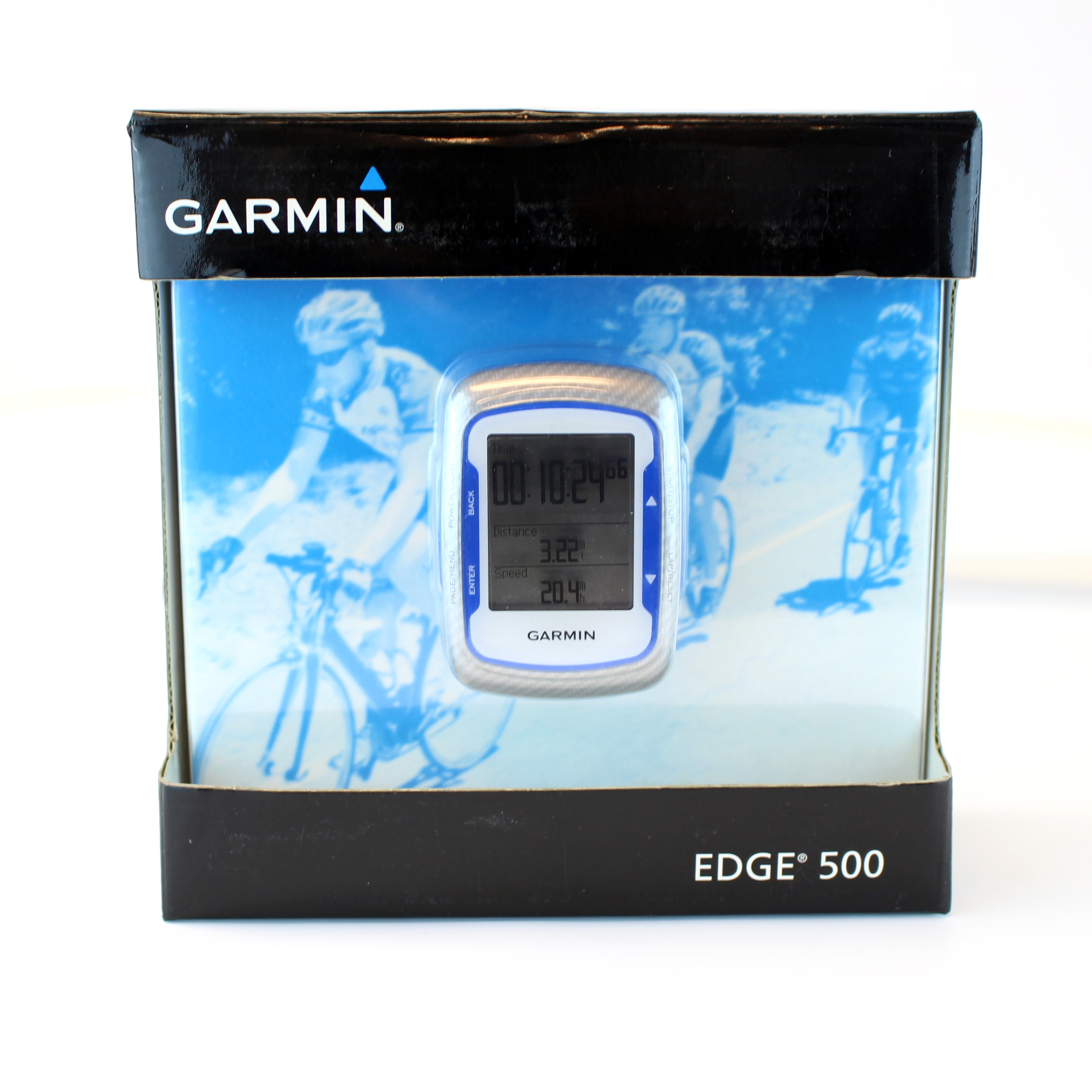 Garmin Edge 500 with heart rate monitor and cadence/speed sensor