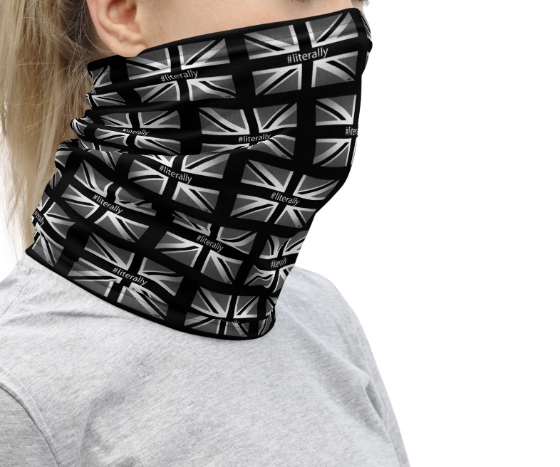 ICJUK Exclusive Black and White Union Jack Literally AllOver Print