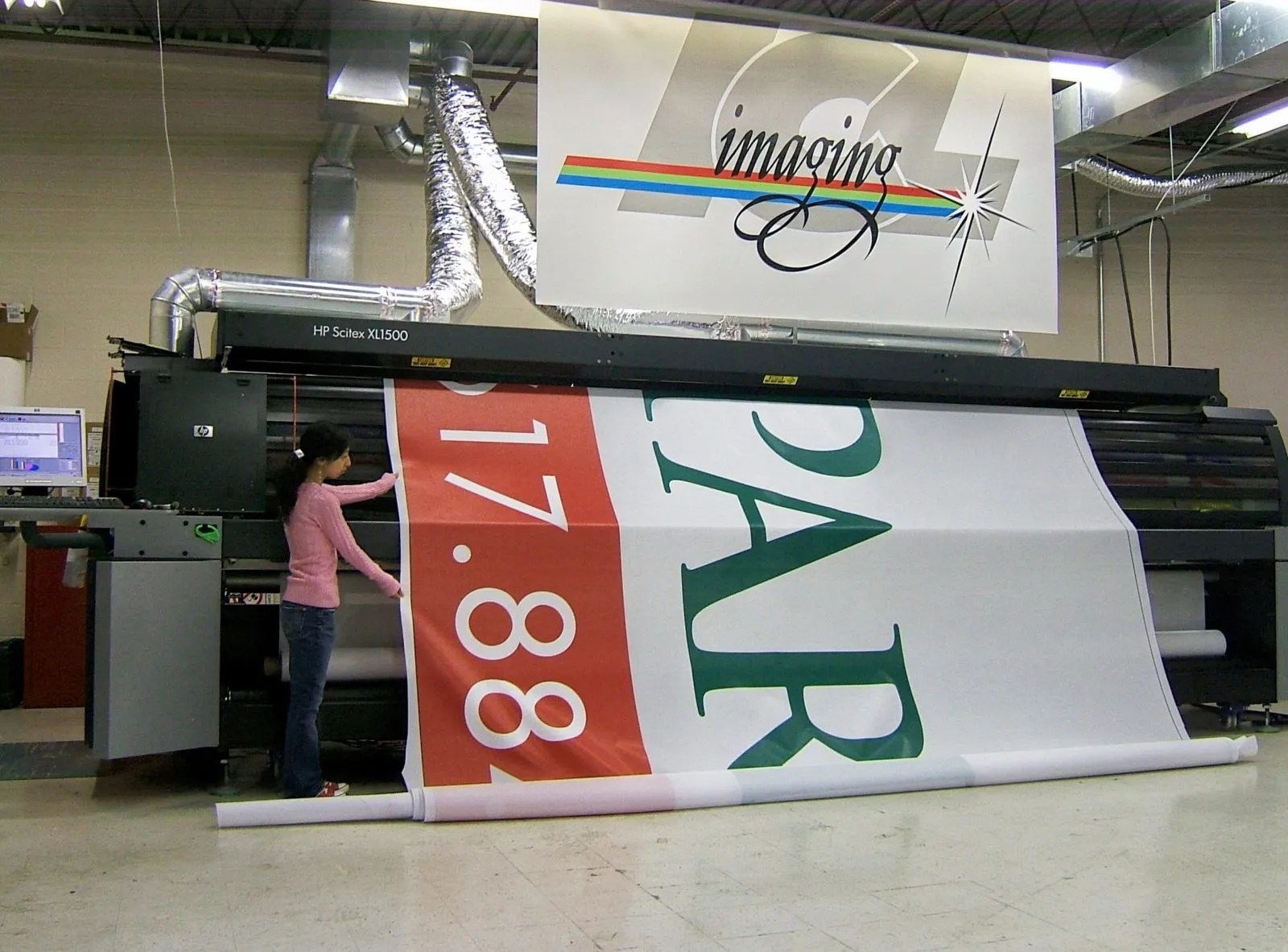 Printing & Installation of Large Building Wraps ICL Imaging