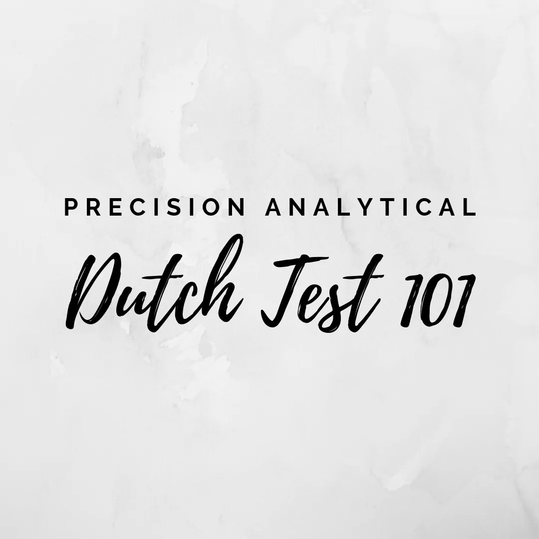 DUTCH Testing 101 Laboratories