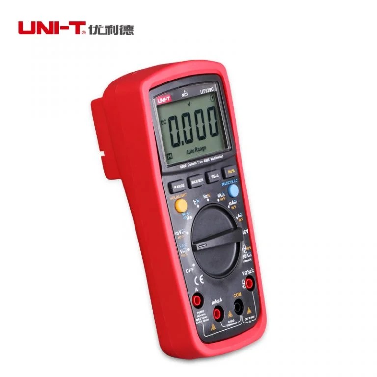 UNIT UT139C True RMS Digital Multimeter Auto/Manual Range Tester 6000