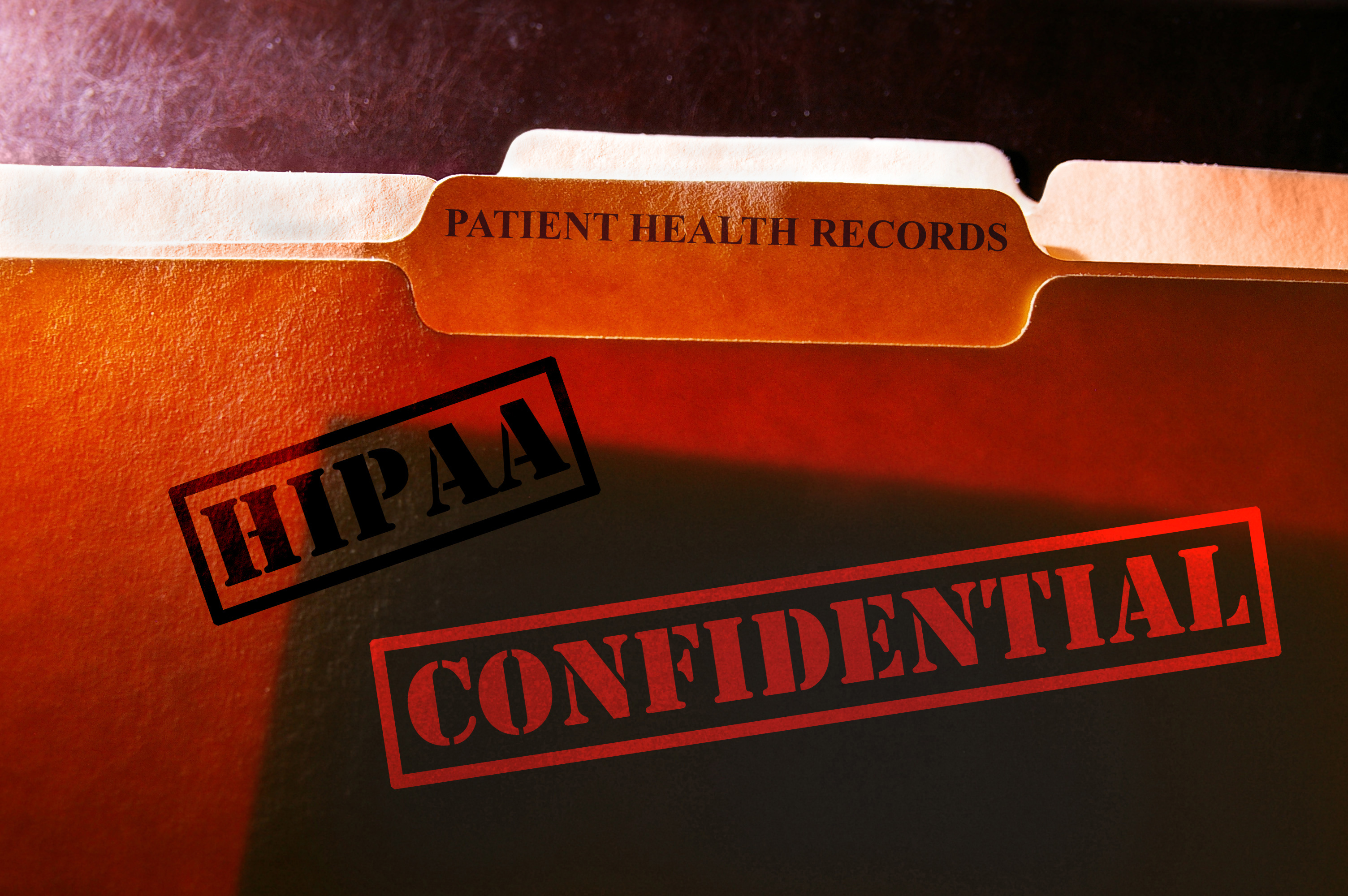 Confidential Health records folders ICmed