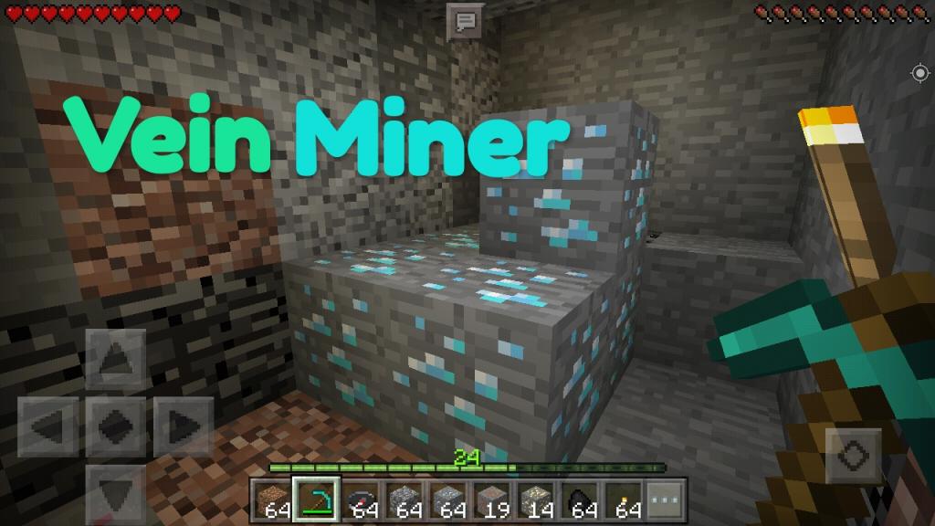 InnerCore mods VeinMiner