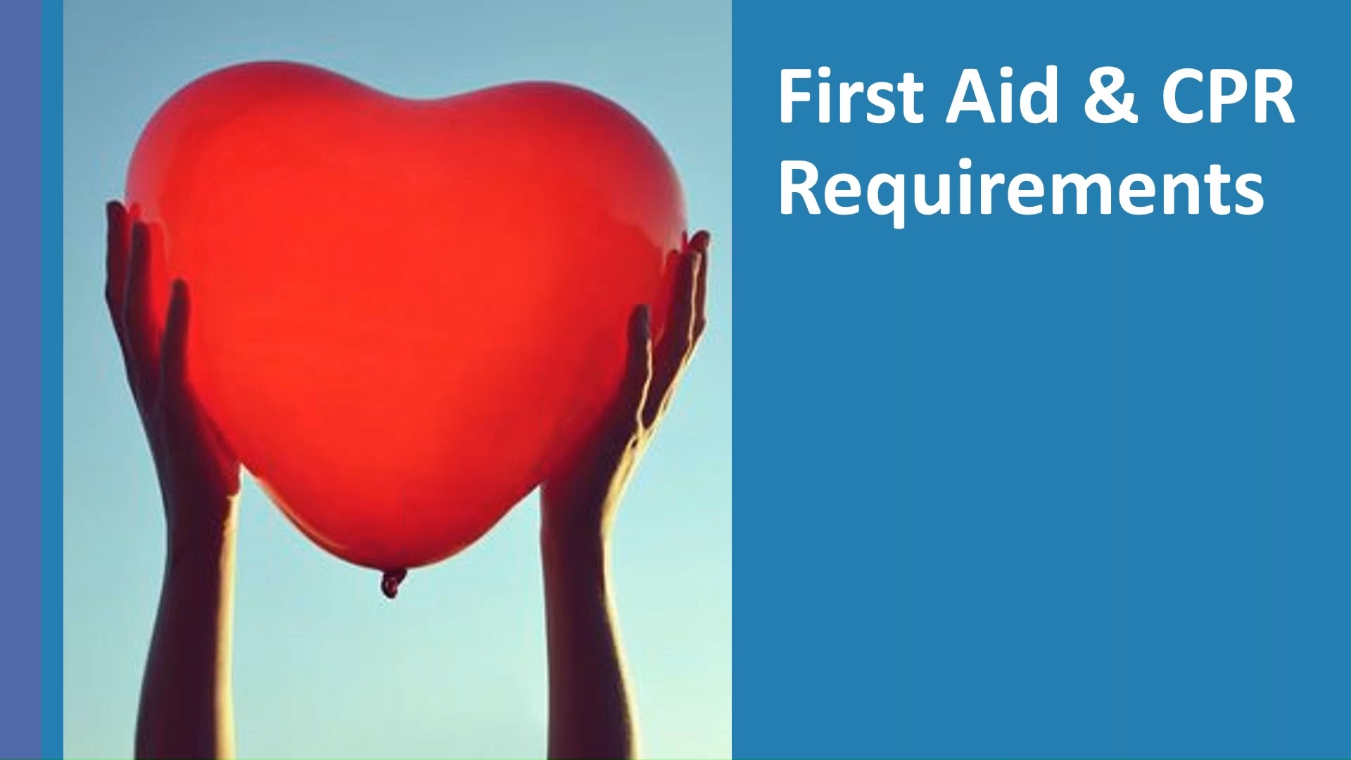 FirstAid CPR Workplace Requirements (2020) Integrated Claims