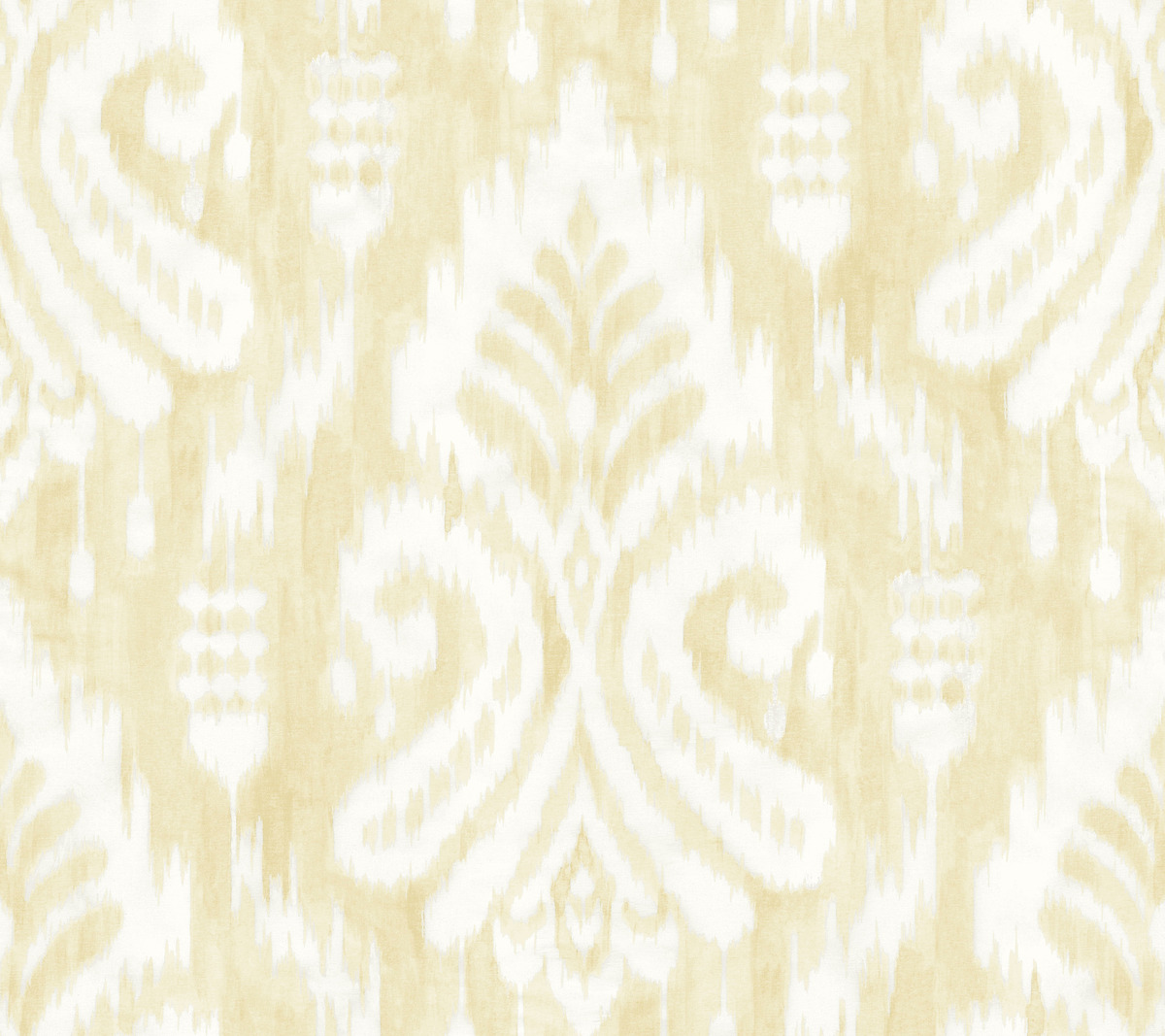 Hawthorne Ikat Wallpaper Yellow Icon Design