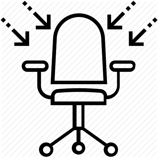 Office chair,Chair,Line,Furniture,Line art 95221 Free Icon Library