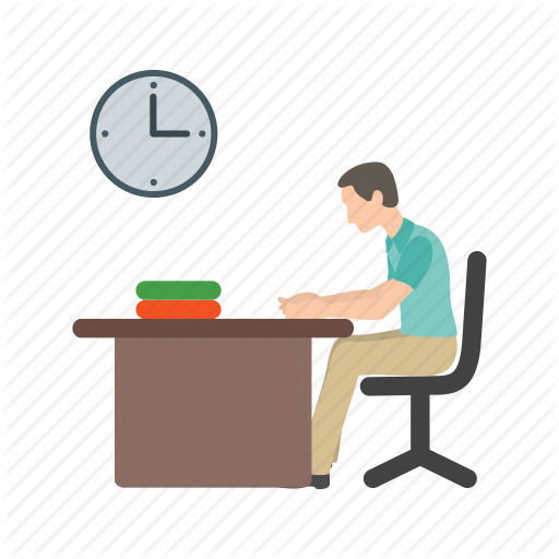 desk,Illustration,Sitting,Clip art