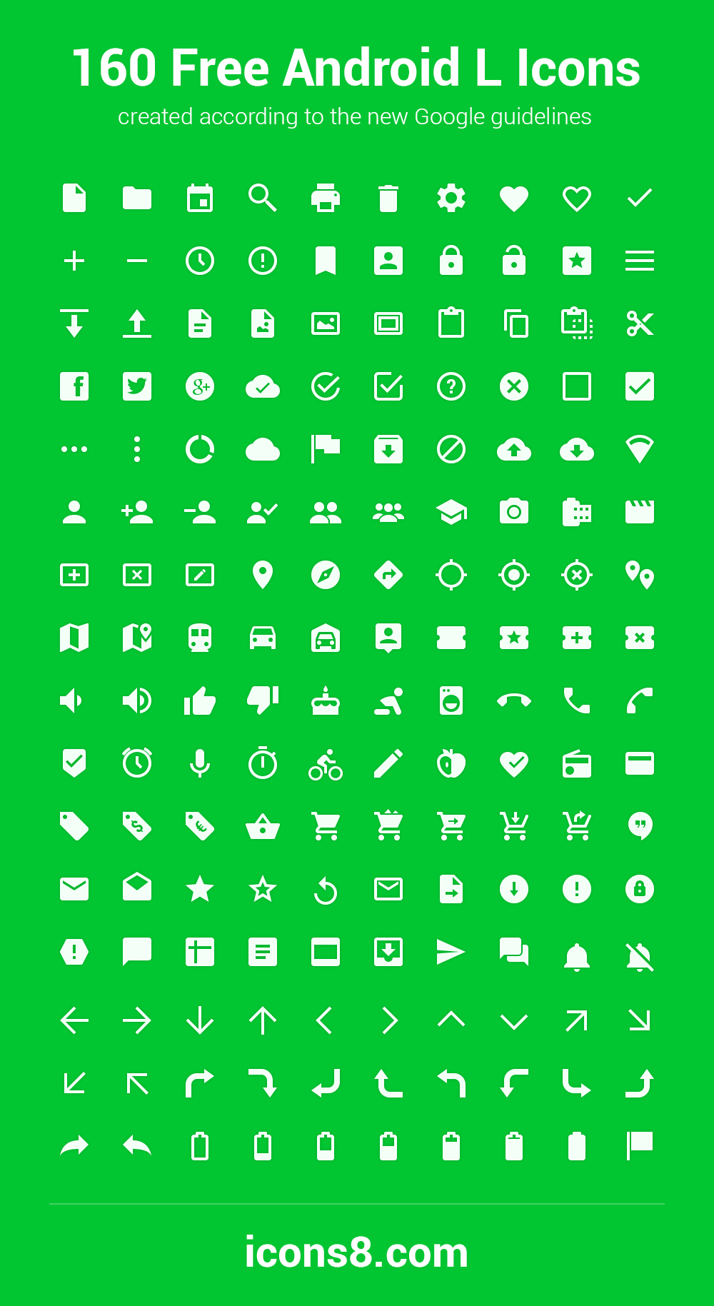 Android Icon Set 166303 Free Icons Library