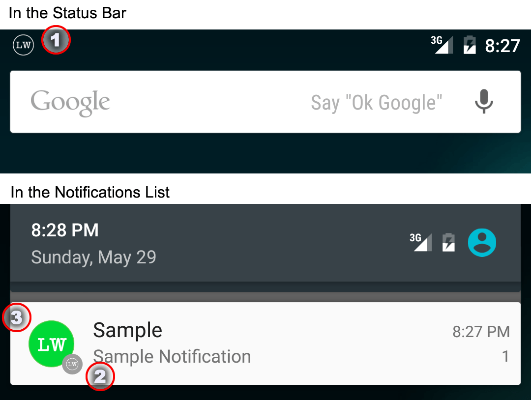 Status Bar Dating App Notification Icons Android Social