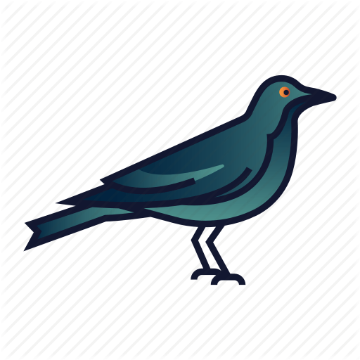 Bird,Beak,Illustration,Perching bird,Drawing,Art 125402 Free Icon